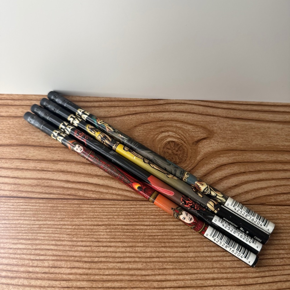 Vintage Star Wars Pentech No. 2 Pencils Unsharpened